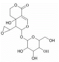 Iridoid compound, and preparation method, preparation and application thereof