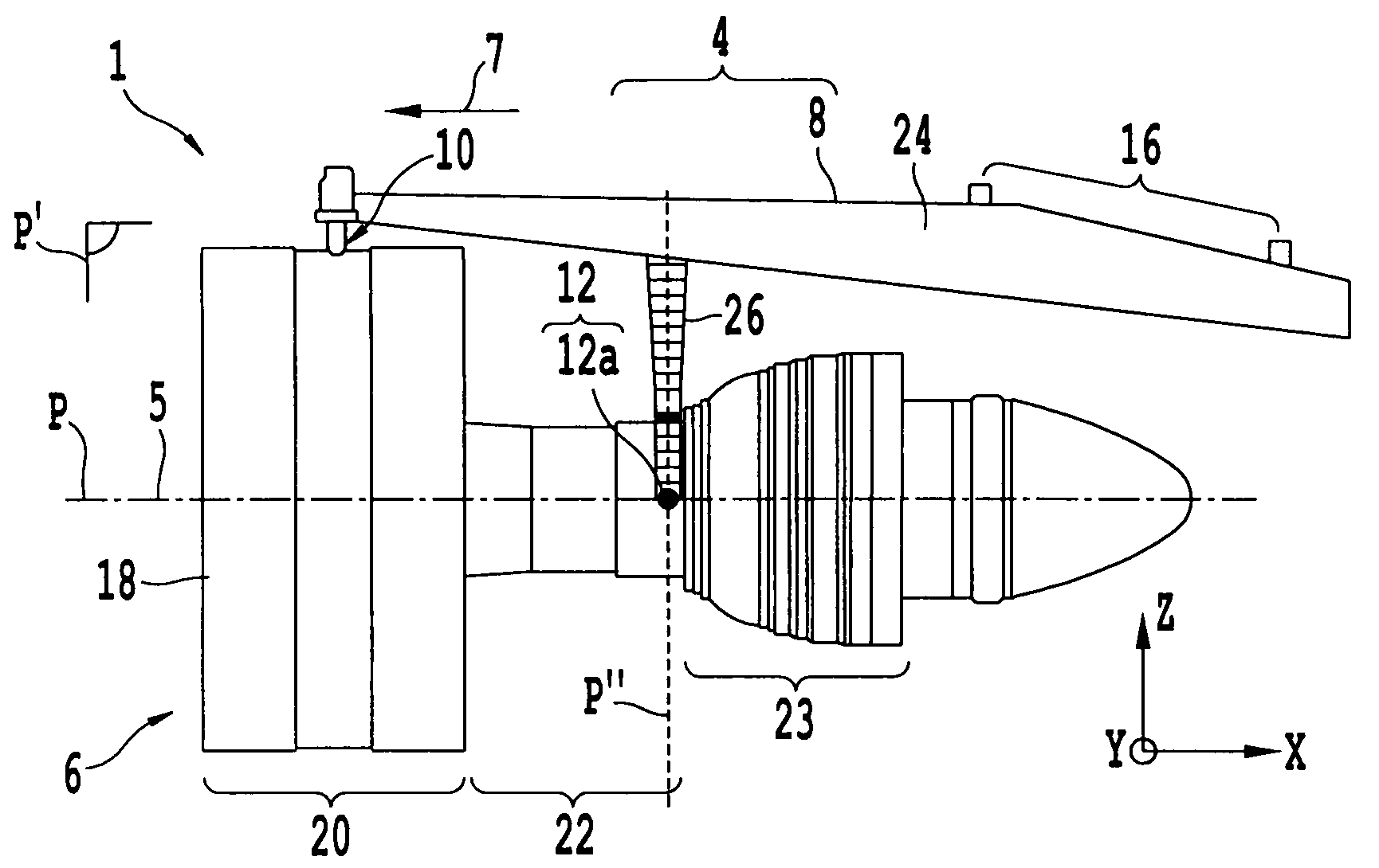 Engine assembly for aircraft comprising an engine and a mounting device for such an engine