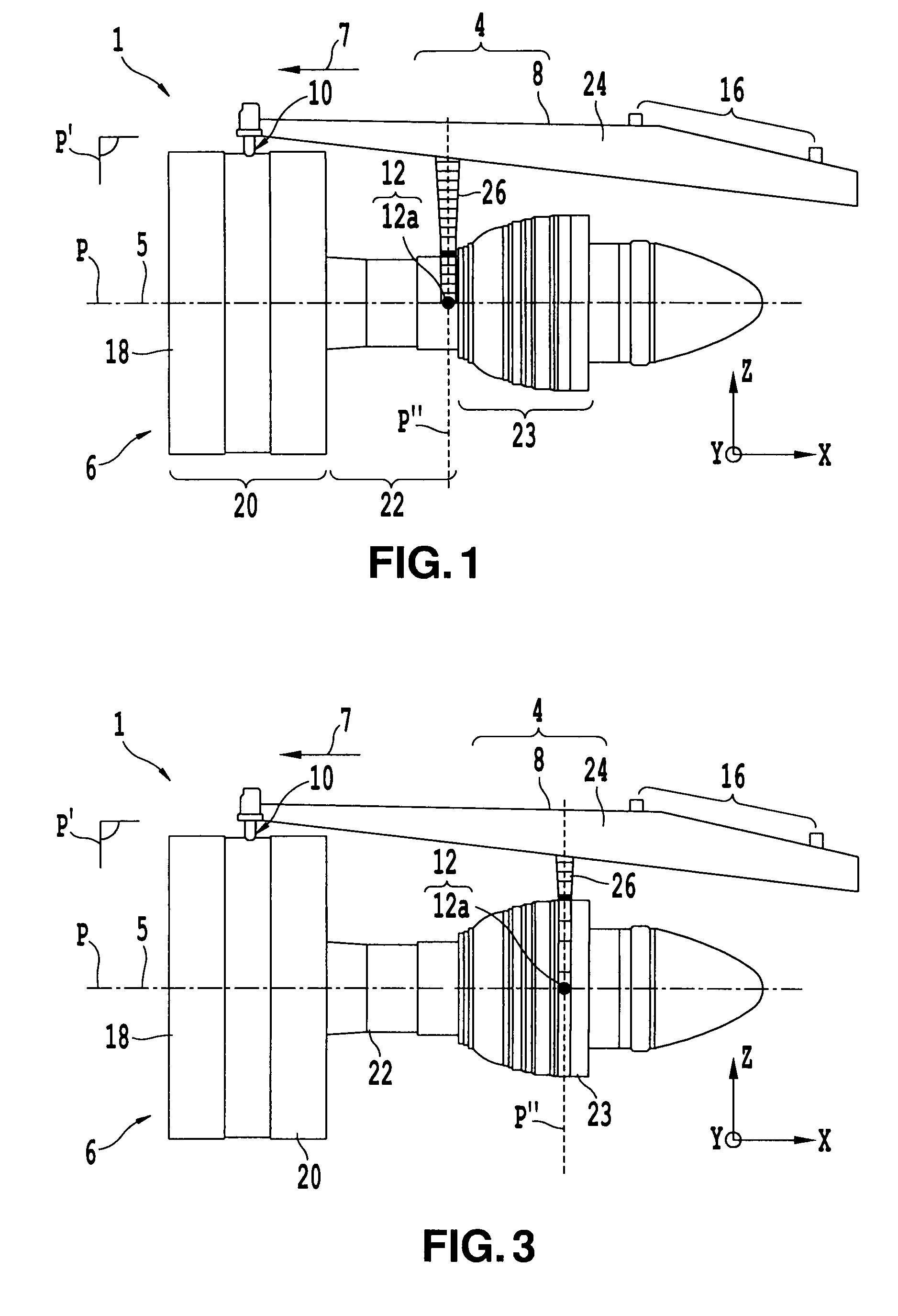 Engine assembly for aircraft comprising an engine and a mounting device for such an engine