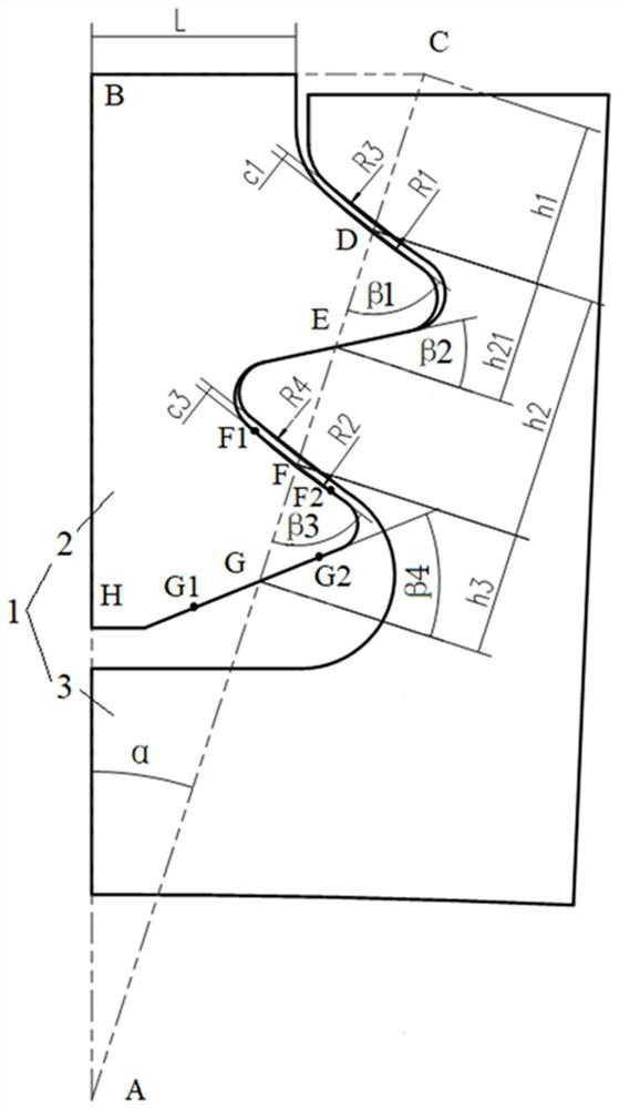 Optimization method of arc-shaped tenon structure based on grid parameterization