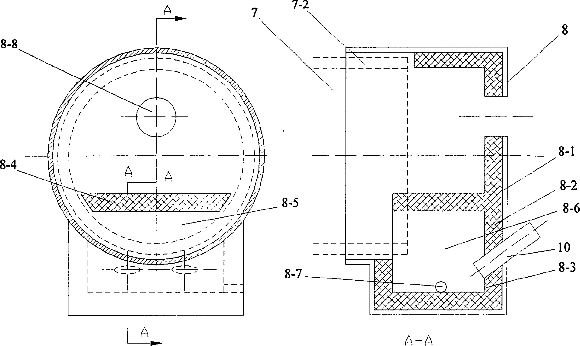 Movable medical garbage incinerator