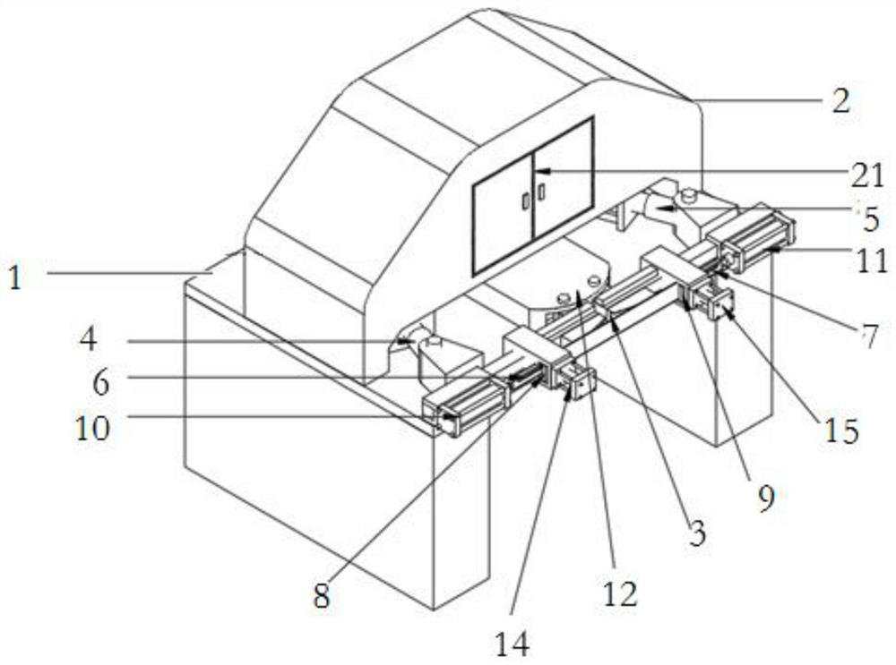 Stretch-bending forming technology and stretch-bending equipment for anti-collision beams