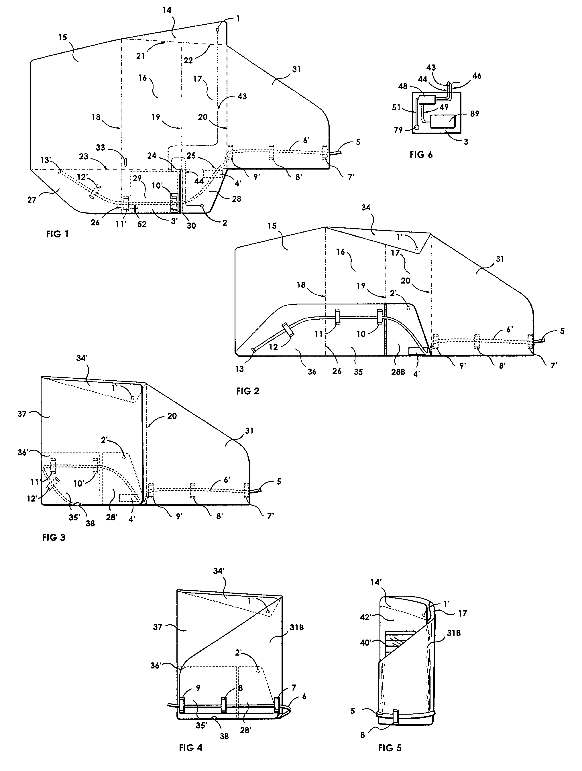 Portable lighting and power-generating system