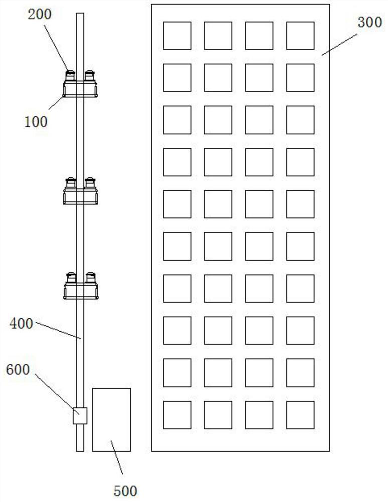 Automatic high-altitude falling object early warning equipment