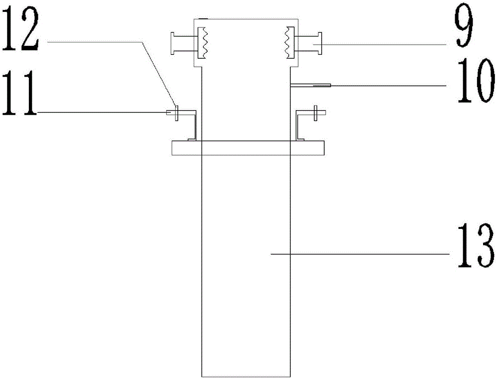 Power head device for high-pressure spraying and grouting and working method of power head device