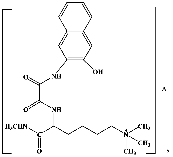 Lamininyl oxalamide with anticancer activity and its synthesis method and application