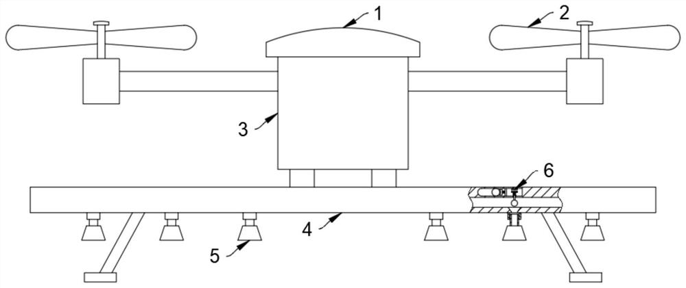 Plant protection unmanned aerial vehicle capable of spraying uniformly and using method thereof