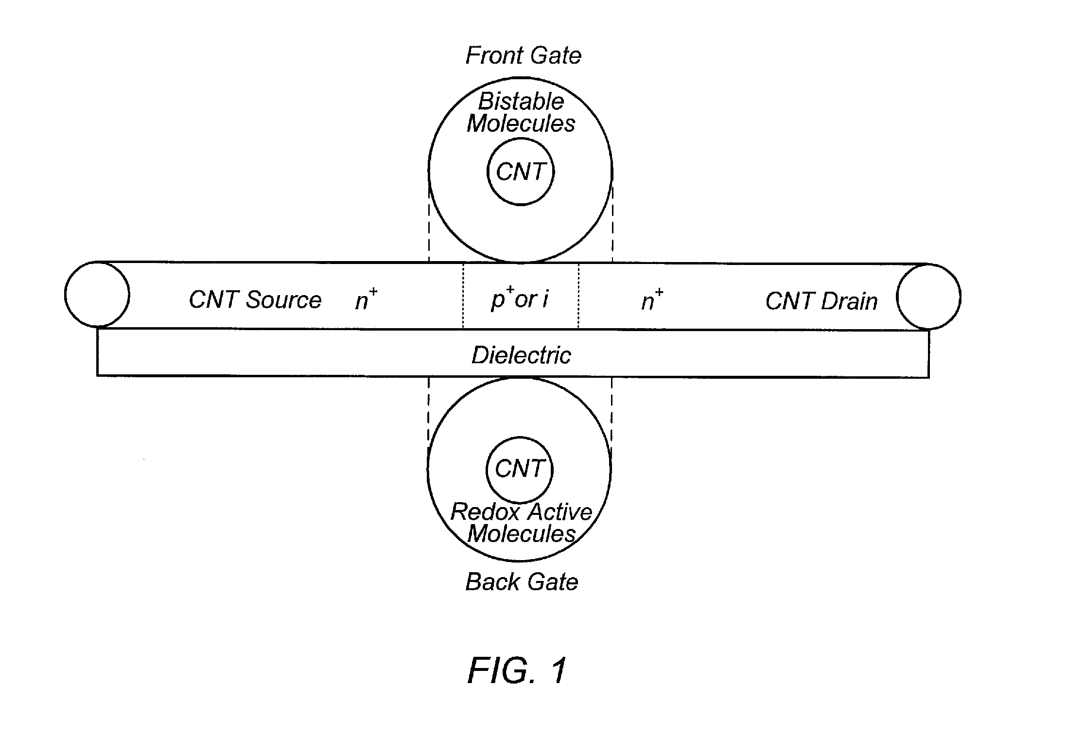 Carbon nanotube crossbar based nano-architecture