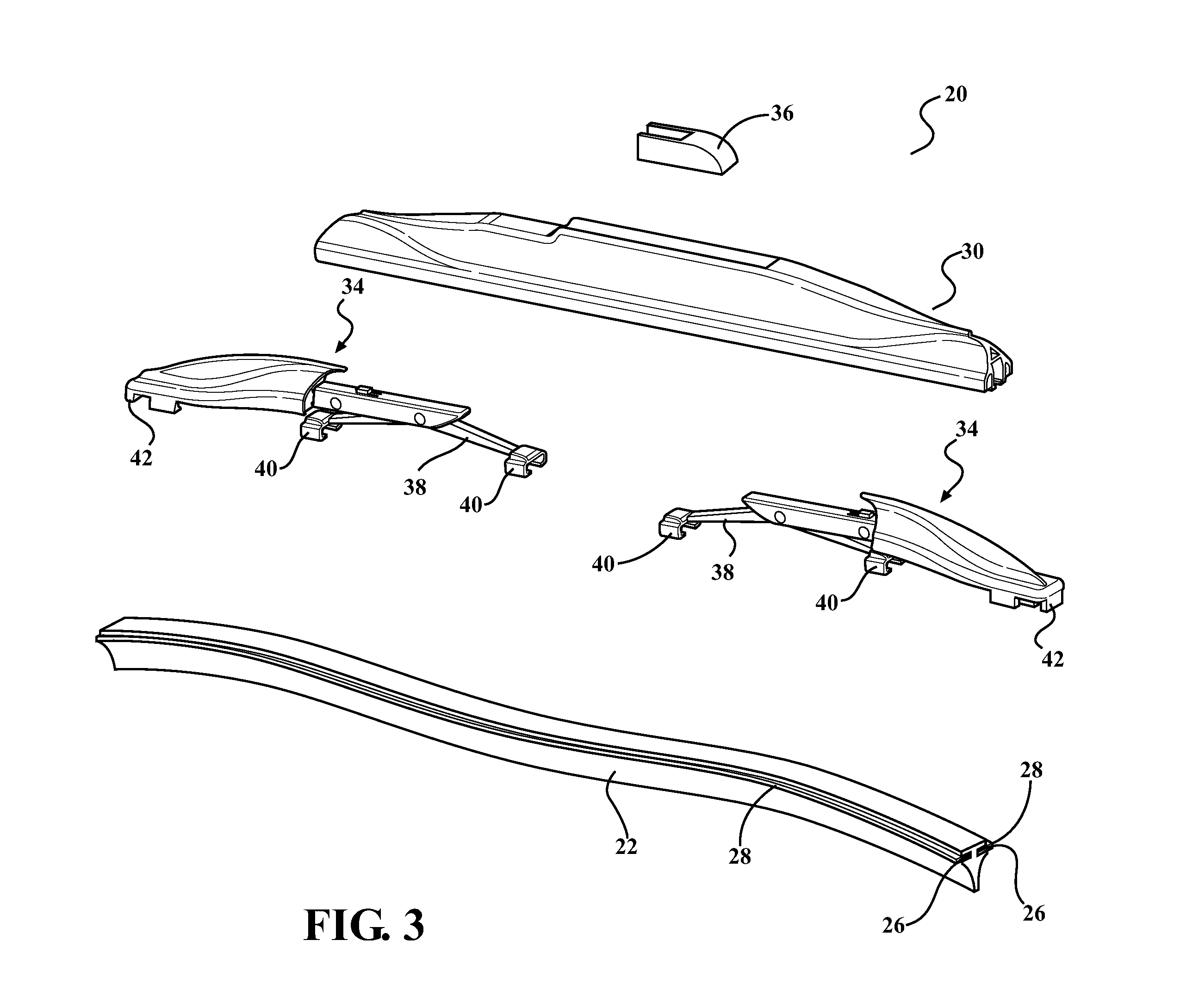 Windscreen wiper device