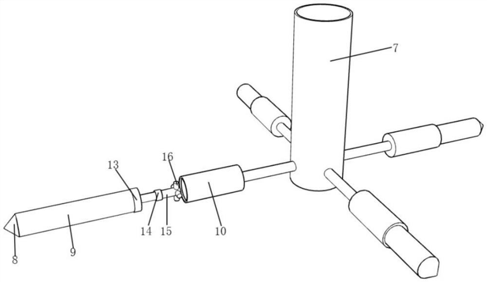 Combined pile and construction technology thereof