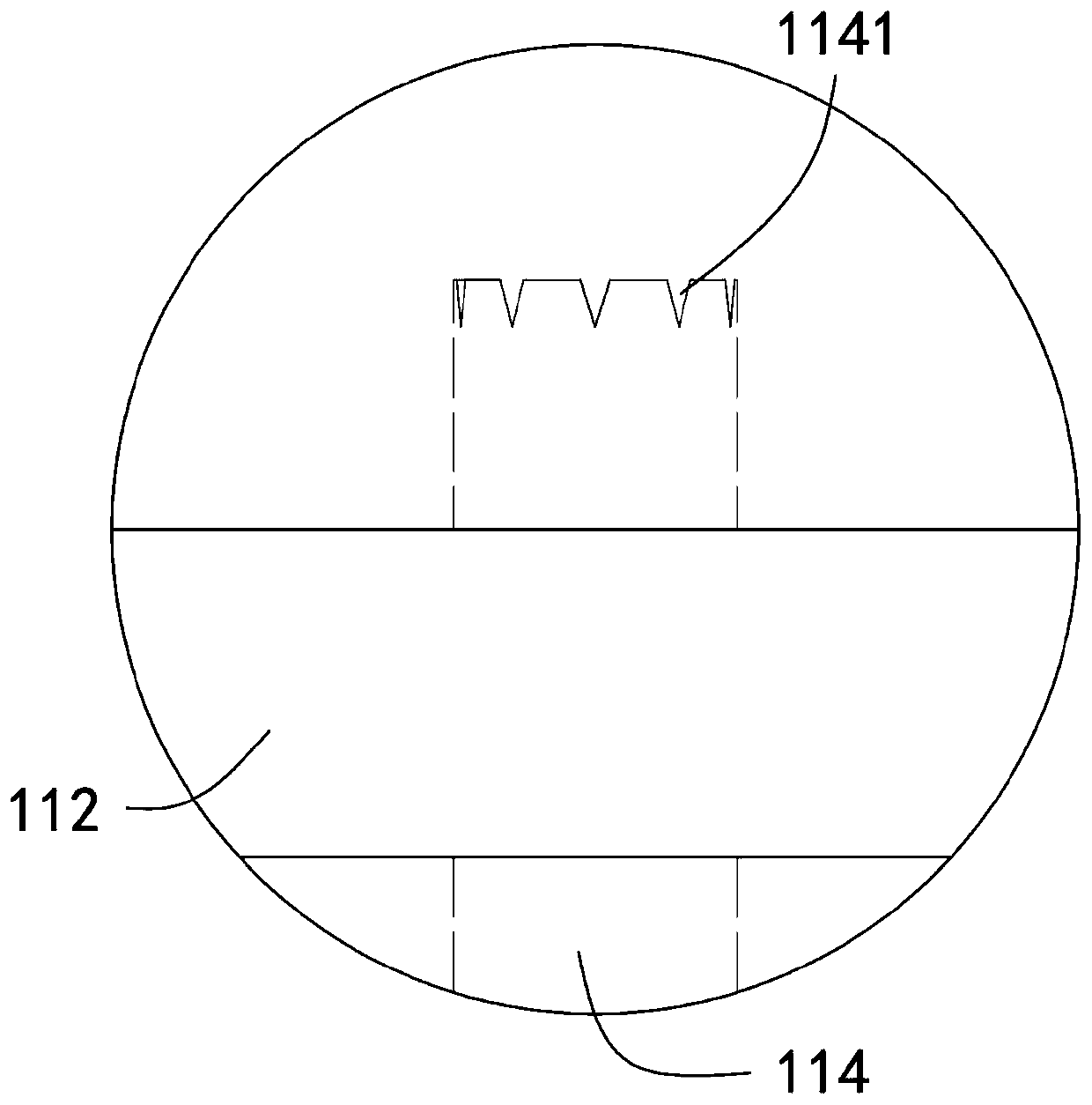 High-concentration sodium hypochlorite co-production device and method