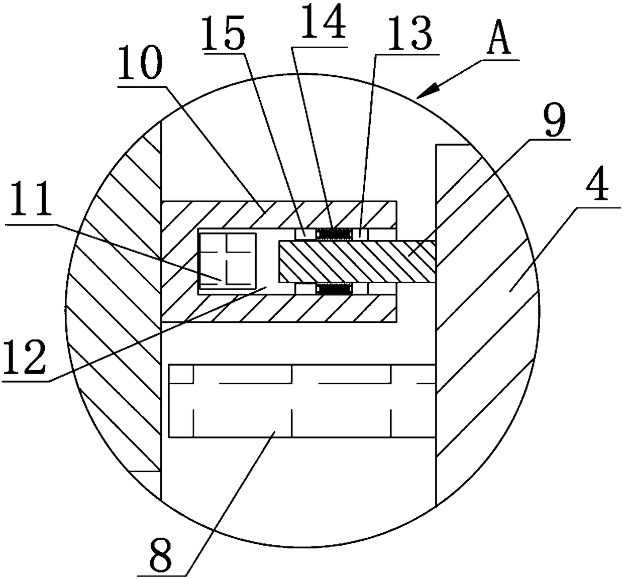 Intelligent household safe full-automatic fire extinguishing device