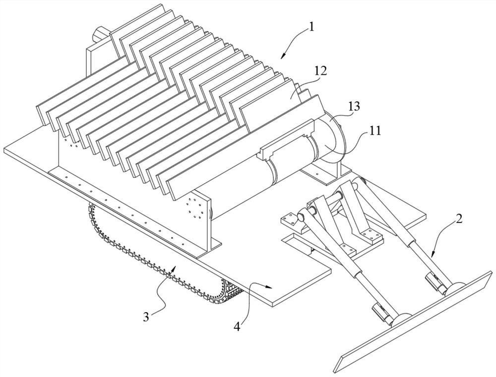 Automatic installation equipment and installation method of geothermal floor