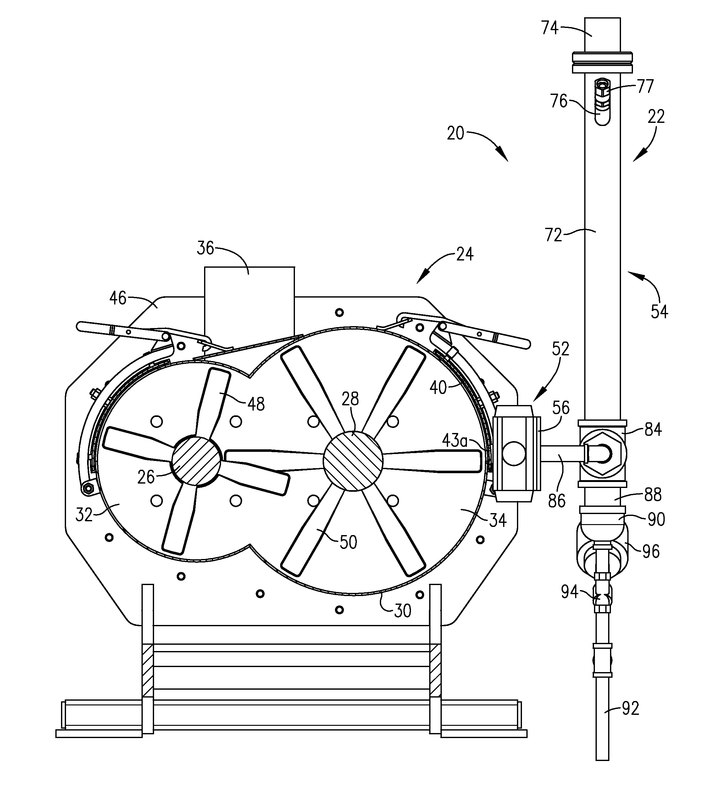 Steam/water static mixer injector for extrusion equipment