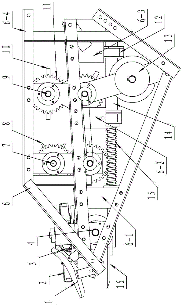 Cutting Mini Sugarcane Harvester