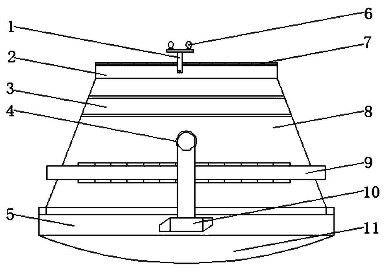 Anti-sediment thermal insulation lifesaving device