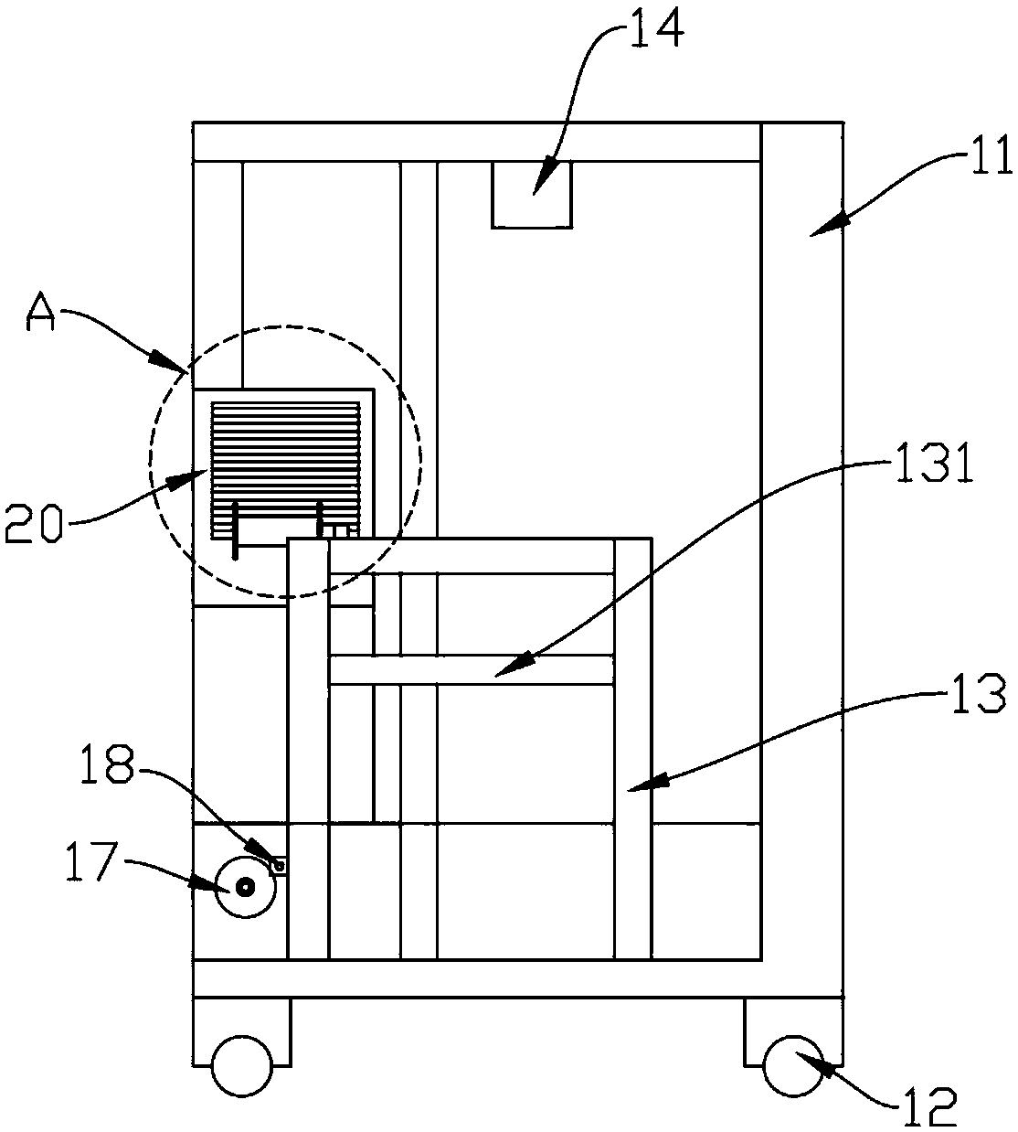 Paper barrel production device