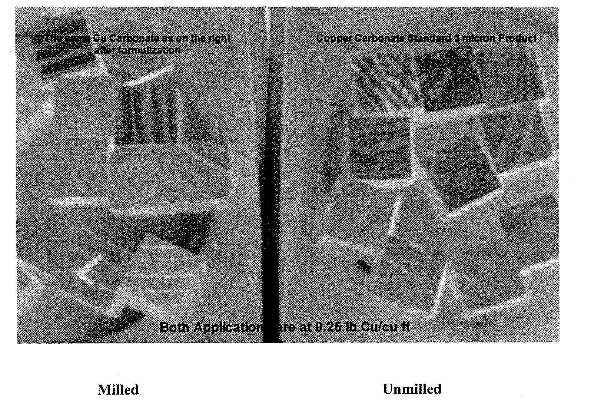 Particulate Wood Preservative and Method for Producing Same