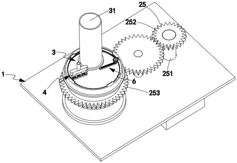 Rapid shunting and self-cleaning material distributing method