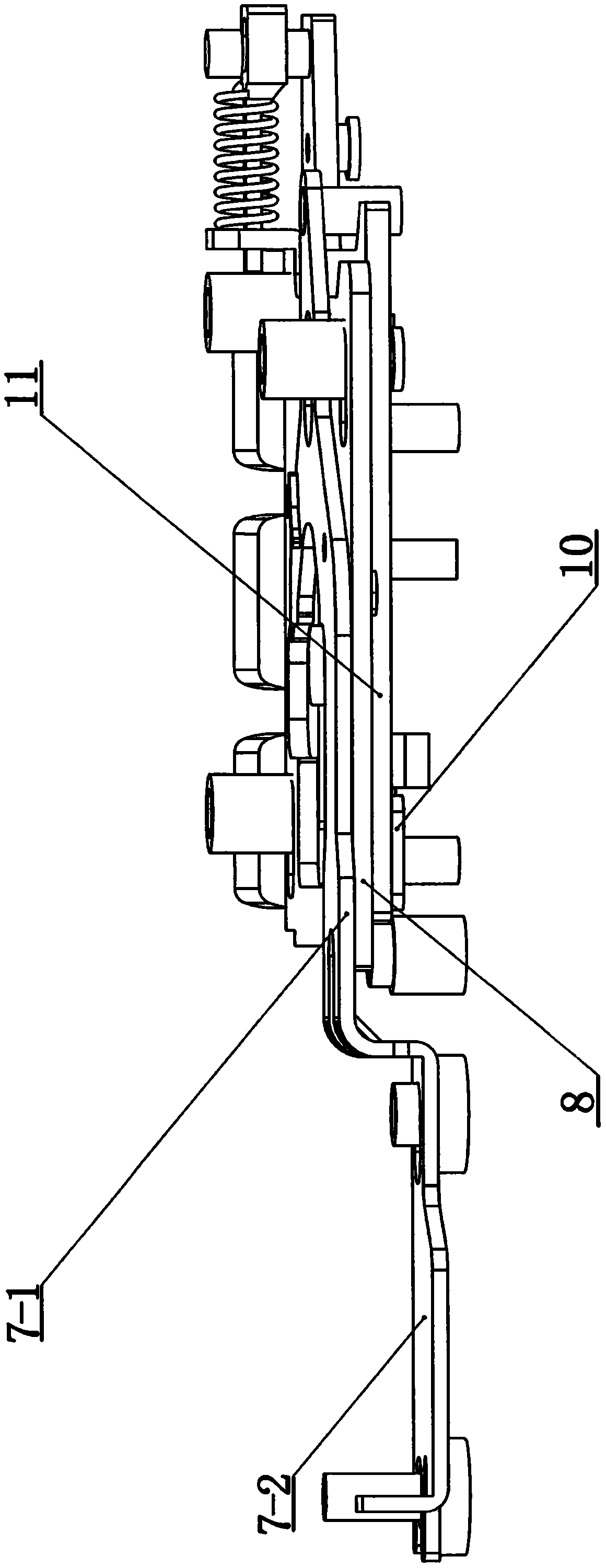 Intelligent lock structure