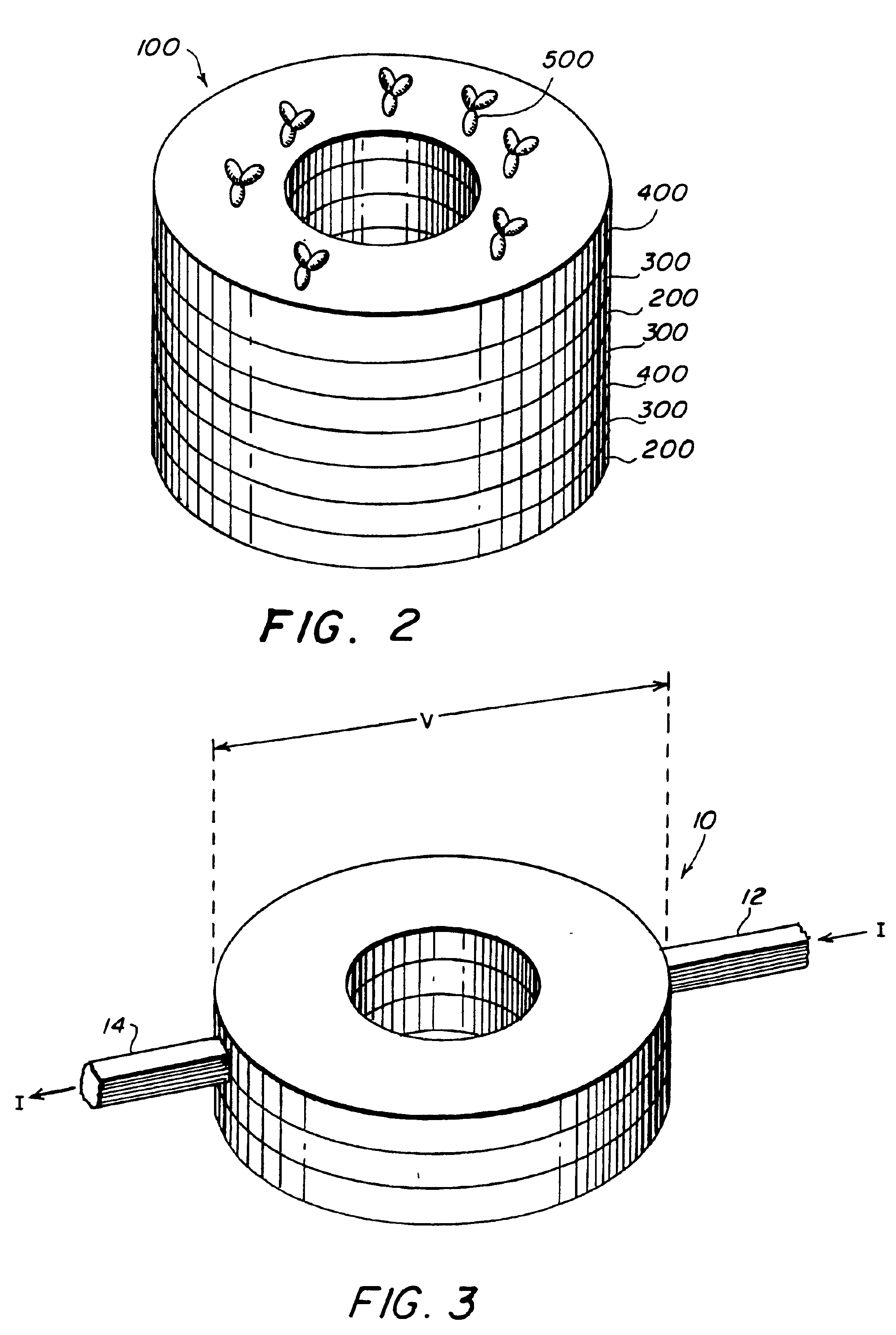 High efficiency magnetic sensor for magnetic particles