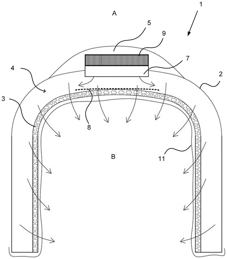 Air purifying device