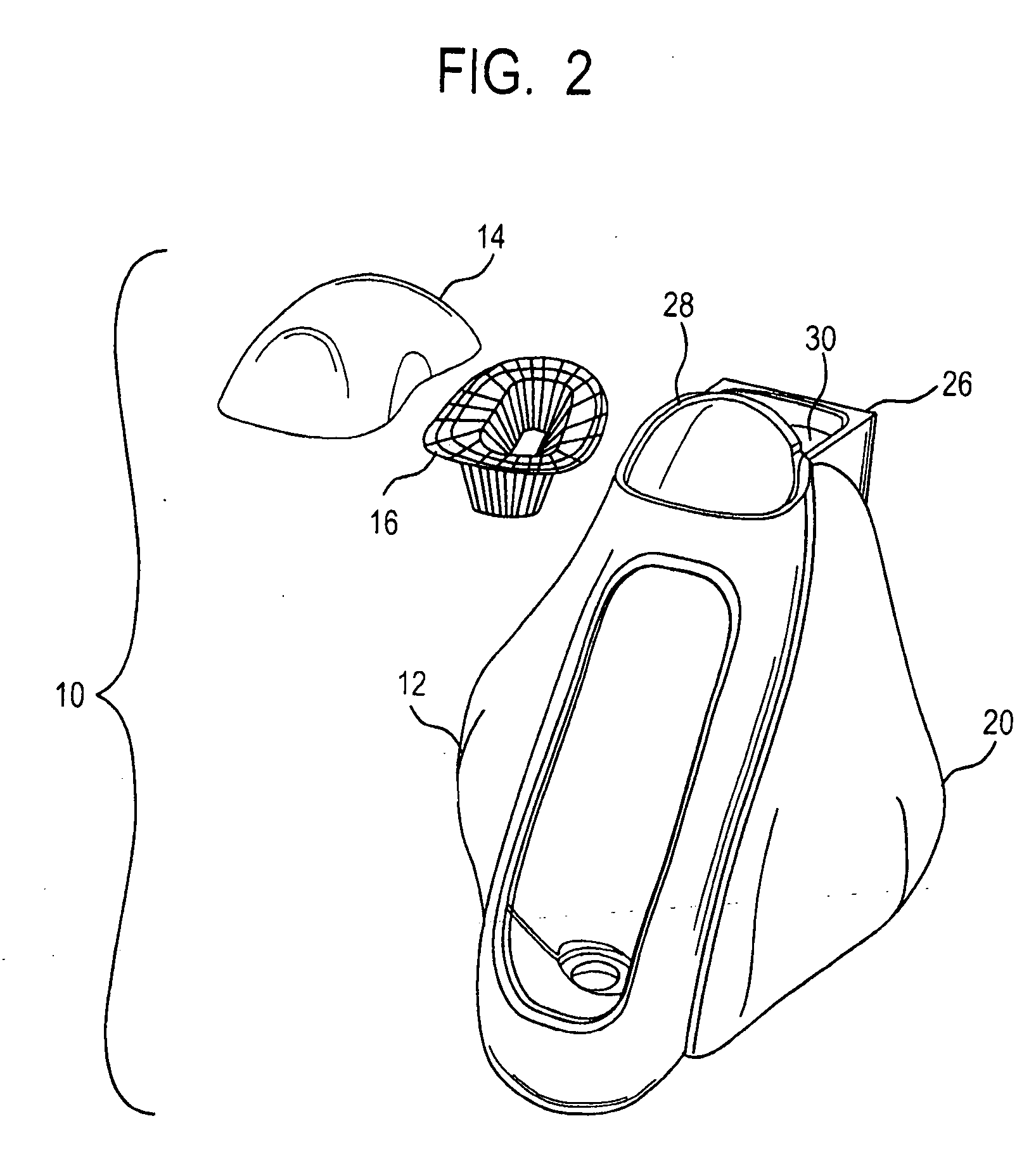 Anti-splashback urinal