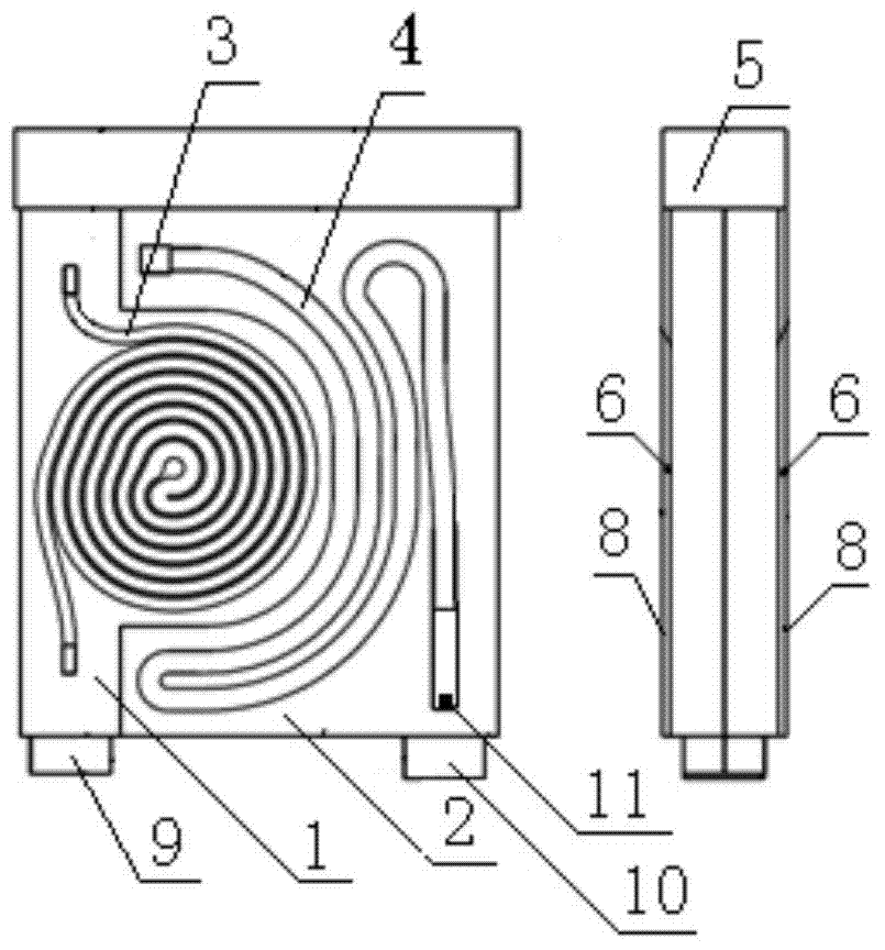 Water-cooling heat dissipation device