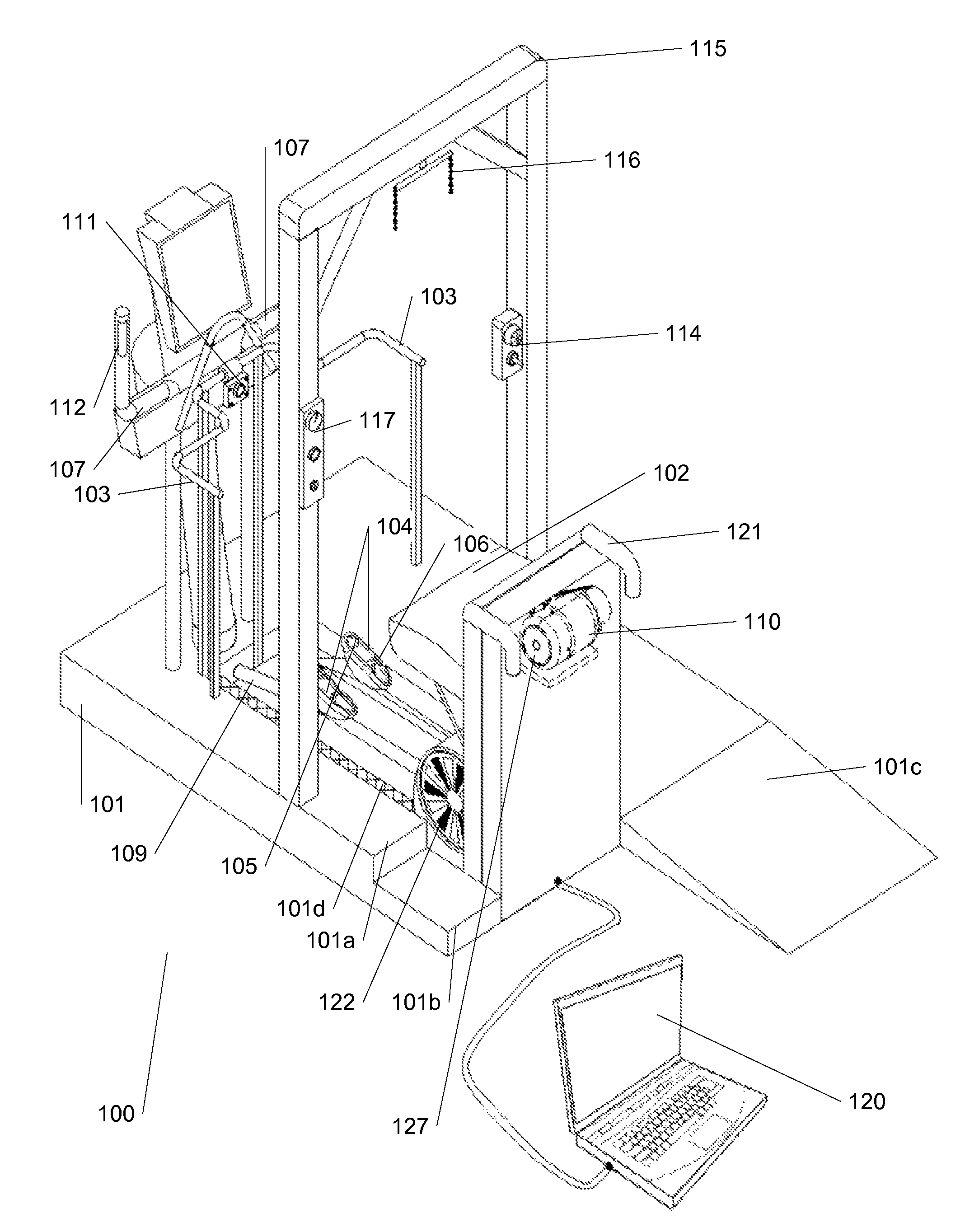 Rehabilitation and exercise machine