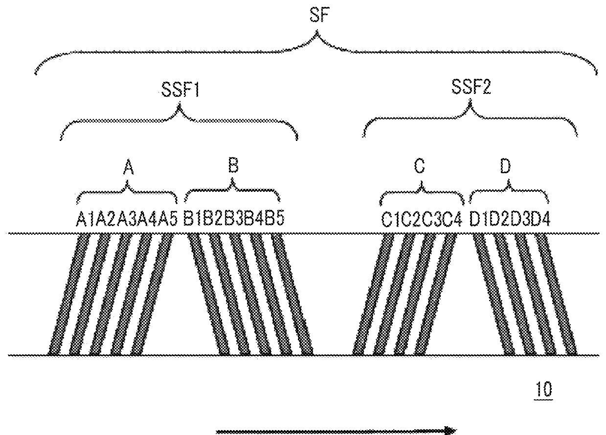 Magnetic tape device and head tracking servo method