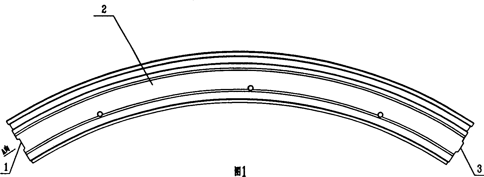 Connected positioning method for lining-built tunnel piping