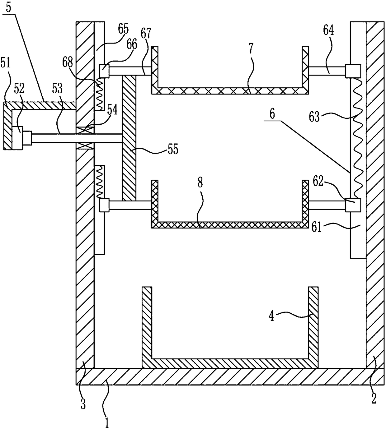 Secondary screening equipment for producing petroleum asphalt