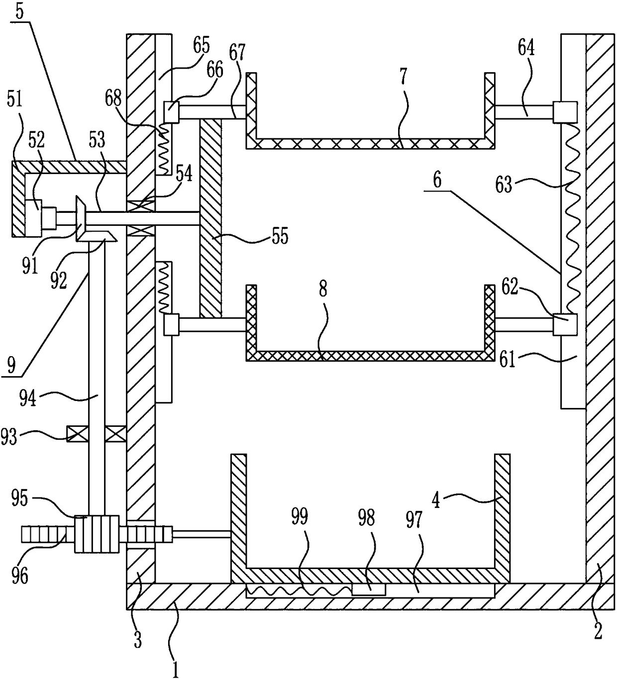 Secondary screening equipment for producing petroleum asphalt