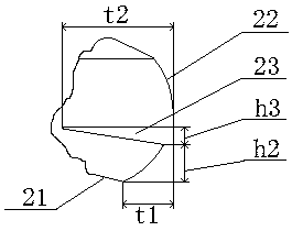 Anti-crushing flange bolt