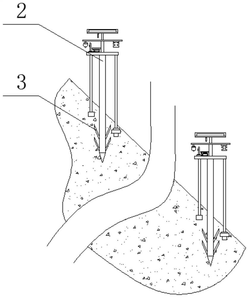 Community mountain disaster early warning device