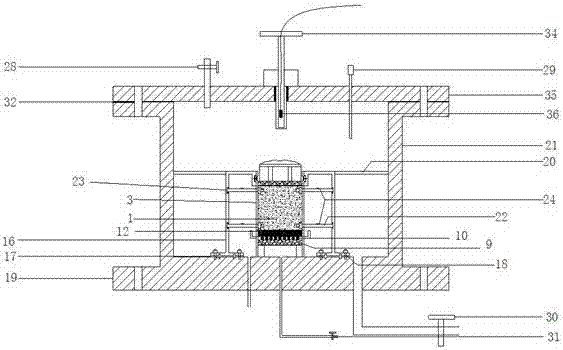 Testing device and method of corrosion deterioration for concrete panels under complex action