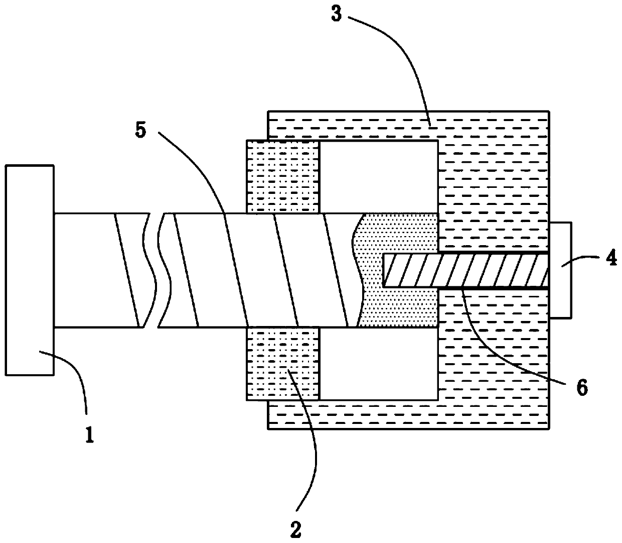 Anti-loosing screw rod