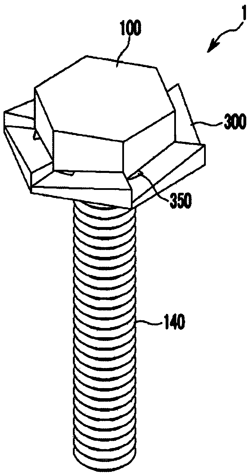 Bolt assembly with locking function