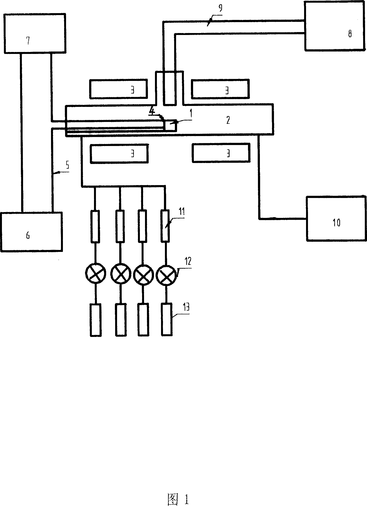 Device for performance test of dynamic air-sensitive photosensitive material