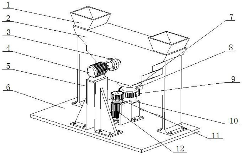 Material cooling device