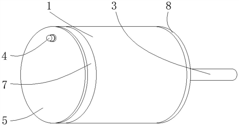 Observation device applied to parasitic wasps and manufacturing method thereof