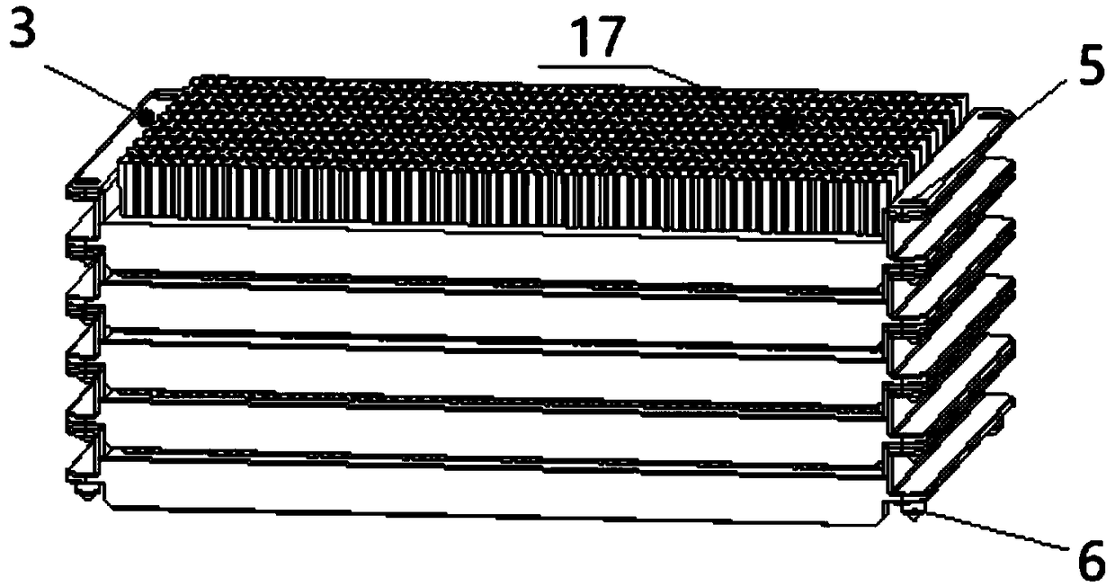 Standard disc for storage and transfer of magnetic tiles