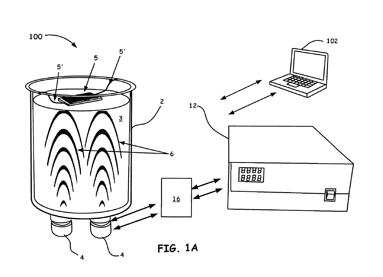 Acoustic trauma system for larval fish