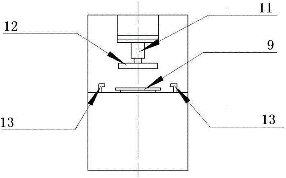 Quality testing system for friction discs