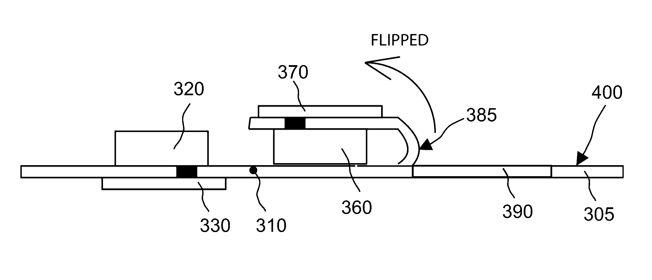 Three dimensional electronic patch