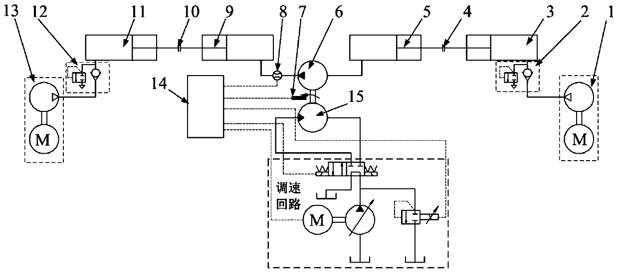 Visualization research test bench and method of internal gear pump end face clearance flow field