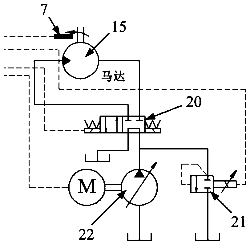 Visualization research test bench and method of internal gear pump end face clearance flow field