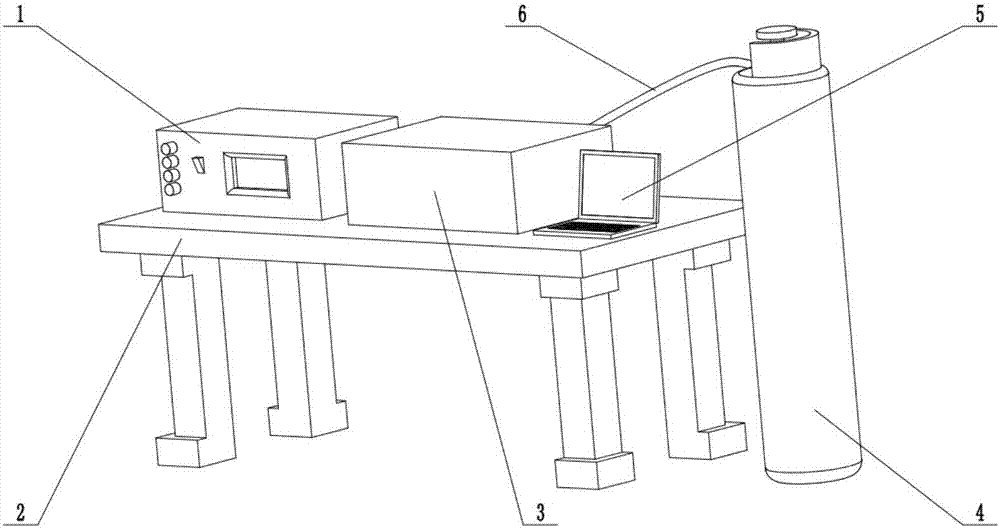 Device and method for measuring content of norfloxacin-based on terahertz light