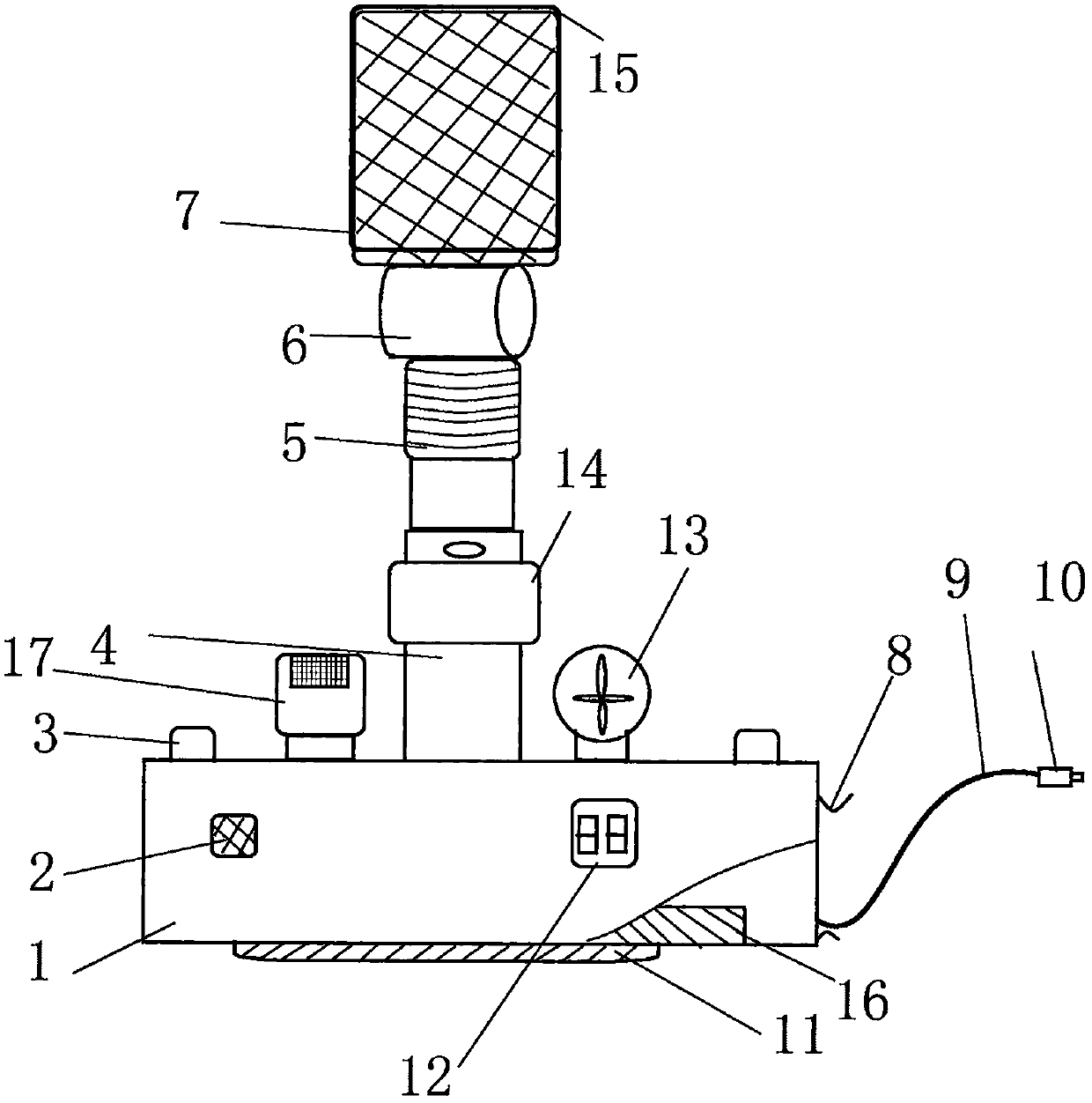 Communication conference anti-interference microphone