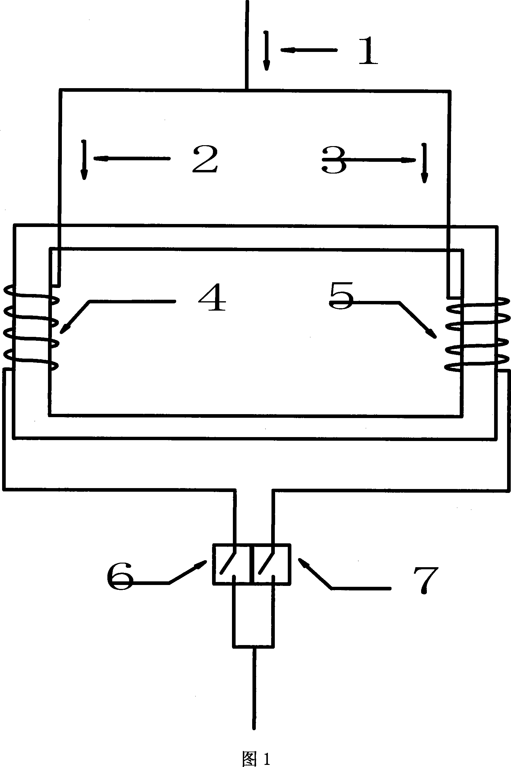 Parallel circuit breaker